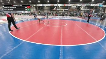 100 lbs Cons. Round 2 - Jett Brakke, Governor Wrestling vs Dallas Barrick, Heartland Wrestling Academy