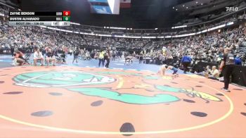 106-3A 3rd Place Match - Dustin Alvarado, Mullen vs Zayne Benson, Gunnison