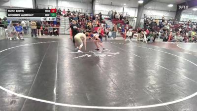 154-156 lbs Round 4 - Noah Lewis, Poudre vs Gregory Albright, Greeley West