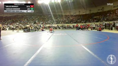 G5A-130 lbs Quarterfinal - Millie Bradley, Tuttle-Girls vs Addalie Dingsor, Jay-Girls