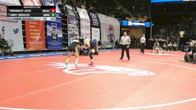 125 Class 1 lbs Cons. Round 2 - Libby Nebocat, Adrian vs Mekenley Altic, Buffalo