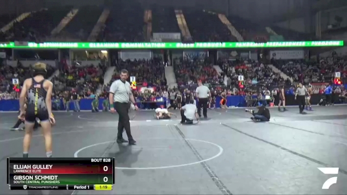 120 lbs Quarterfinal - Gibson Schmidt, South Central Punishers vs ...