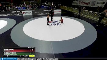 85 lbs Cons. Round 2 - Ryan Rafal, California vs William Hesz, Spring Hills Wrestling