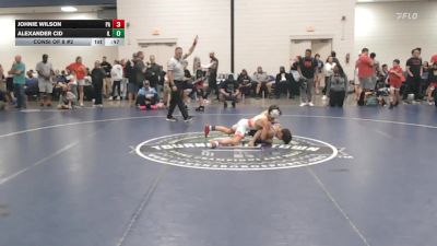 90 lbs Consi Of 8 #2 - Johnie Wilson, PA vs Alexander Cid, IL
