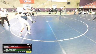 212-214 lbs Round 1 - Garrett Waefler, Wisconsin vs Tyler Croston, Empire Wrestling Club