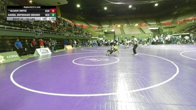 122 lbs Round Of 32 - Alijah Ortiz, Clovis North vs Angel Zeferano Bruno, Reedley