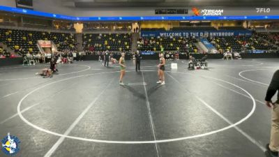 110 lbs Champ. Round 1 - Miley Locke, Basehor-Linwood HS vs Reese Taylor, Algona