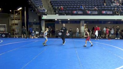 58 lbs Cons. Semis - Ryden Garcia, Billings Wrestling Club vs Rhett Jenkins, Team PA