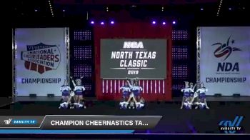- Champion Cheernastics Tanzanite [2019 Senior 2 Day 1] 2019 NCA North Texas Classic