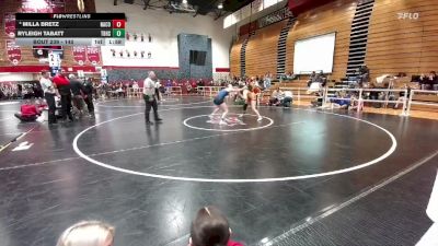 140 lbs Champ. Round 2 - Ryleigh Tabatt, Thunder Basin vs Milla Bretz, Natrona County
