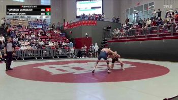 132 lbs Cons. Round 2 - Parker Dunn, Brentwood Academy vs Andrew Langelier, Grace Christian Academy - Franklin