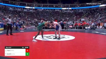 182 lbs Consolation - Justin Hart, Hampton vs Timmy Smith, Central Dauphin