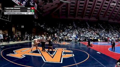 4A-285 lbs Champ. Round 1 - Jae-Lynn Franks, McDonough vs Kyler Matthews, Ware County