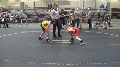 82 lbs Round 3 (4 Team) - Mason Stchur, Michigan Matcats vs Breckin Woolston, Lowell WC