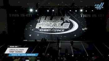 Omega All Stars - Tiny Tanks [2023 L1 Tiny - Novice - Restrictions Day 1] 2023 The U.S. Finals: Myrtle Beach