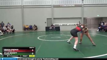 138 lbs Round 3 (6 Team) - Gracie Stremick, North Dakota vs Rylee Bennett, Tennessee