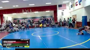 145 lbs Cons. Round 4 - Jesus Rodriguez, Greybull/Riverside vs Gus Roden, Mountain View