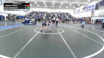 125 lbs Champ. Round 3 - Serenity Novelo, Golden West vs Olivia Betancourt, La Serna