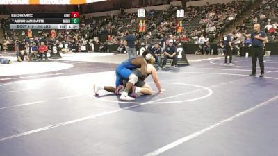 285 lbs Round Of 64 - Eli Swartz, Central Catholic (SJ) vs Abraham Datte, Monroe (LA)