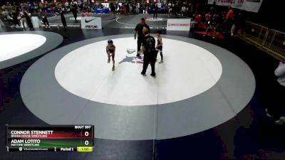 63 lbs Cons. Round 4 - Connor Stennett, Rough House Wrestling vs Adam Lotito, MatTime Wrestling