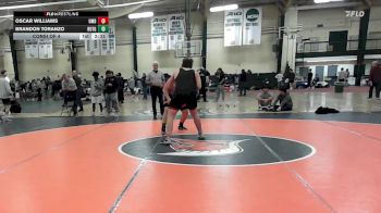 285 lbs Consi Of 4 - Oscar Williams, Maryland vs Brandon Toranzo, Rutgers