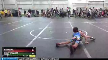 64 lbs Round 2 (10 Team) - Isa Adams, Mullet Army vs Kolby Williams, Warner