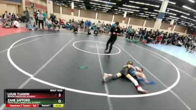 58-63 lbs Round 3 - Louie Tuason, Region Wrestling Academy vs Zane Safford, Texas Eagle Wrestling Academy