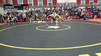 135 lbs Quarterfinal - Josi Munger, Starmont vs Alannah Hanson, Saint Ansgar