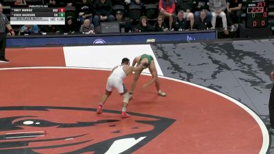 197 lbs 3rd Place Match - Cole Jackson, Cal Poly vs Trey Munoz, Oregon State