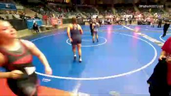 185 lbs Consolation - Temprence Watson, Terminator Wrestling Academy vs Justice McBurney, Topeka Blue Thunder