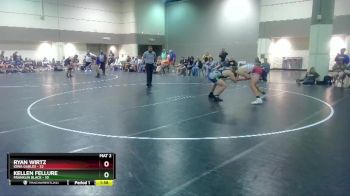 182 lbs Round 2 (16 Team) - Ryan Wirtz, Iowa Gables vs Kellen Fellure, Franklin Black