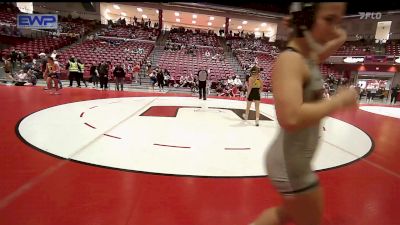 105 lbs Rr Rnd 1 - Kyrstan Perez, Westmoore vs Keegan Cooper-Lee, Jay High School