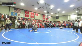 215 lbs Round Of 16 - Jaylin Lindsey, Henryetta HS vs Yahir Ruiz, Rogers High School Boys