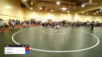 52 kg Consi Of 16 #1 - Jacob Hanlon, Curby 3 Style Wrestling Club vs Charlie DeSena, Florida