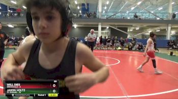 80 lbs Round 2 (6 Team) - Kerrigan Davis, Brecksville vs Giovanni Brunst, St. Edward