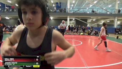 80 lbs Round 2 (6 Team) - Kerrigan Davis, Brecksville vs Giovanni Brunst, St. Edward