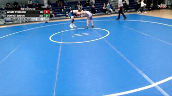 120 lbs Round 3 (16 Team) - Wyatt Stabnow, Alliance vs Cooper Edson, Sedgwick County/Fleming