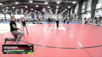 60 lbs Rd# 4- 2:00pm Friday Final Pool - Lincoln Brower, Mid-Atlantic AllStars vs William (Liam) Ferguson, Minion Black