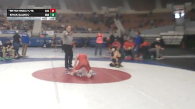 122-D4 Quarterfinal - Erick Galindo, Blue Ridge High School vs Ryker Musgrove, St. Johns High School