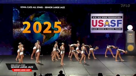 Iowa CATS All Stars - Senior Large Jazz [2025 Senior Large Jazz Semis] 2025 The Dance Worlds