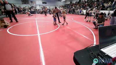 46 lbs Consi Of 8 #2 - Ford Crain, Collinsville Cardinal Youth Wrestling vs Ace Bogart, Dark Cloud Wrestling Club