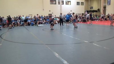 126 lbs Rr Rnd 2 - Logan Stewart, HS Camp Reynolds vs Owen Caracciolo, HS Hutchy Hammers