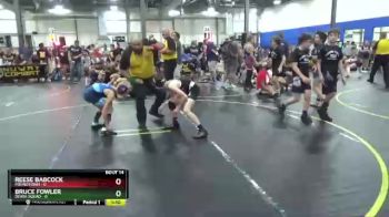 67 lbs Round 5 (6 Team) - REESE BABCOCK, Poundtown vs Bruce Fowler, Death Squad