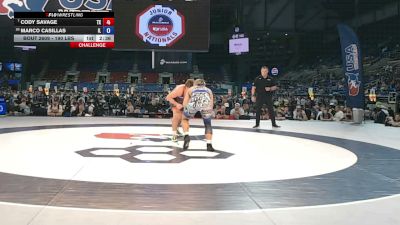 190 lbs Champ. Rd Of 32 - Cody Savage, Texas vs Marco Casillas, Illinois