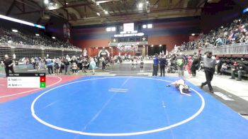 72 lbs Rr Rnd 4 - Darris Todd, Green River Grapplers vs Wyatt Byrd, Wyoming Underground