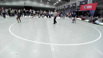 145 lbs Cons. Sub-quarters - Jammie Krah, Ankeny Girls Wrestling Club vs Kirah Baker, Nebraska