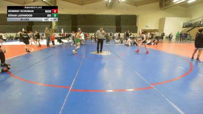 89 lbs Rr Rnd 4 - Dominic Schuman, Mat Assassins Black vs Ethan Lathwood, DoughBoy MS