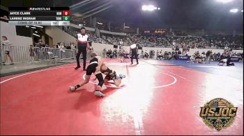 67 lbs Consi Of 16 #2 - Jayce Clark, Team Nomad vs Larenz Ingram, Team Of Hard Knox