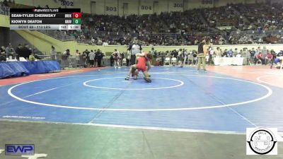 113 lbs Round Of 64 - Sean-Tyler Chernisky, Broken Arrow vs Kiowyn Deaton, Grove