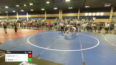 175 lbs Round Of 32 - Jason Dax Curry Jr, Rancho Bernardo WC vs Brandon Beaver, Venom WC